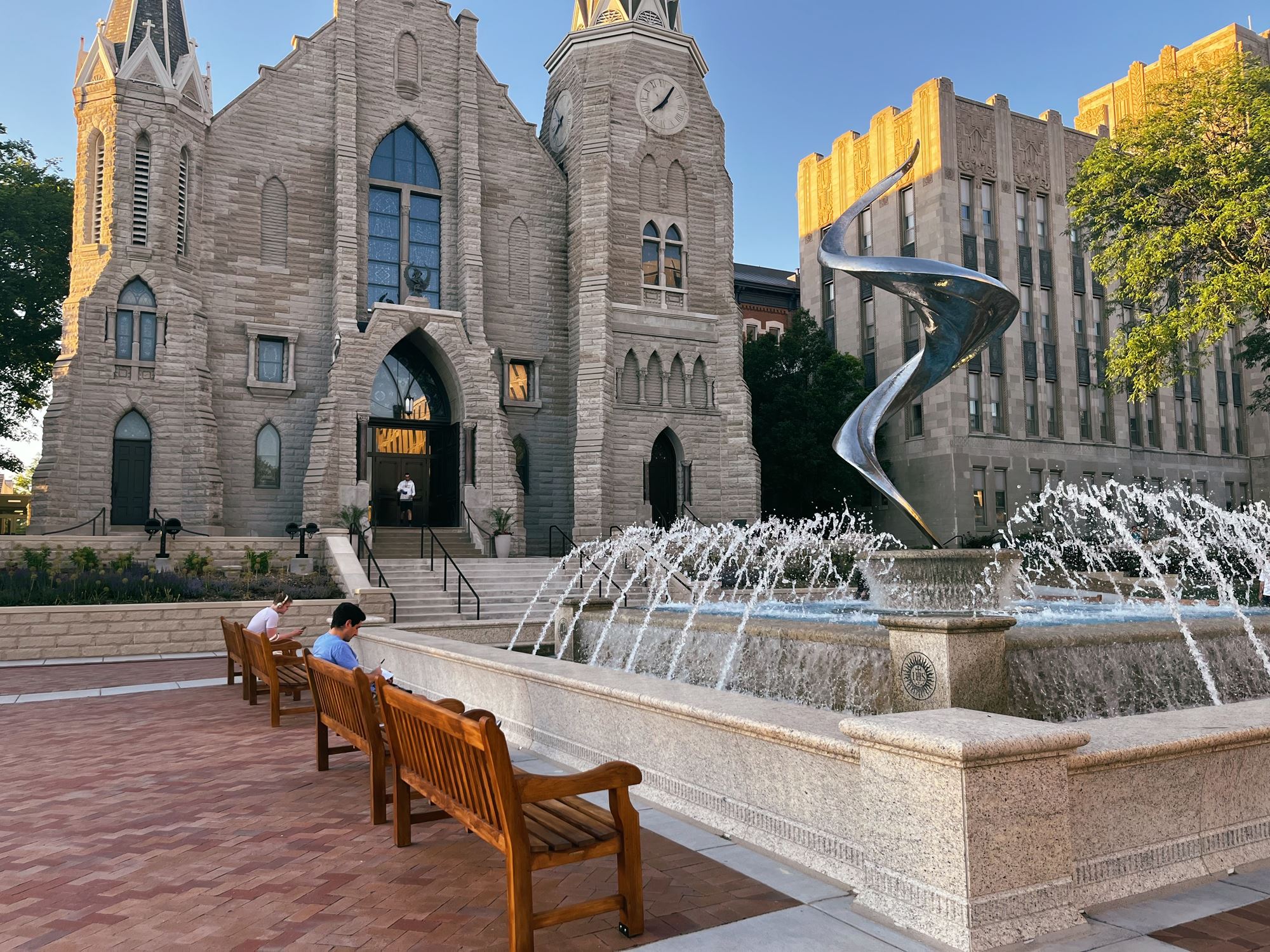 Creighton University St John's Plaza Omaha Nebraska