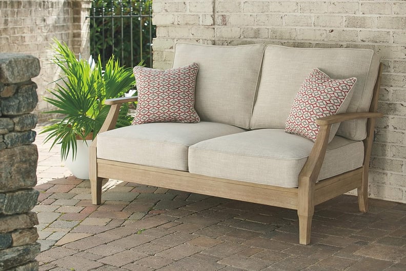 Most Comfortable Rustic Outdoor Love Seat