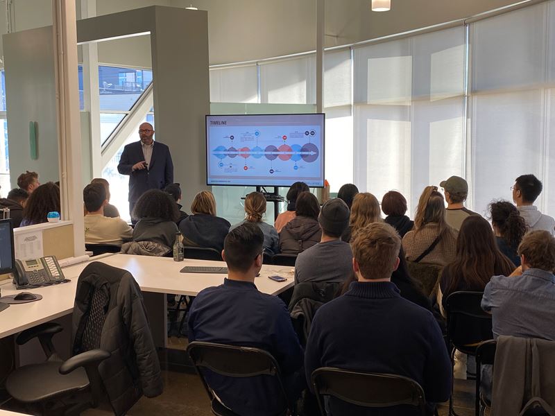 ISU Students Visit Confluence