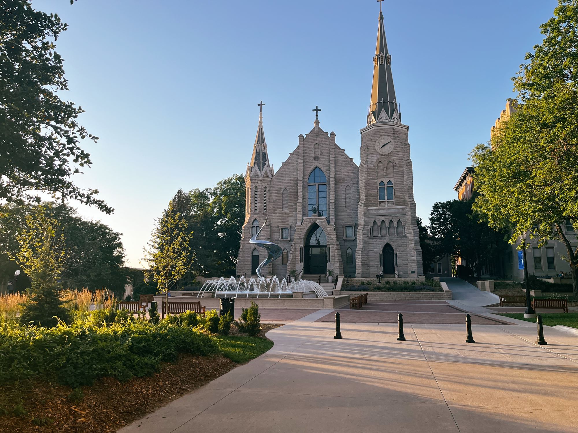 Creighton University St John's Plaza Omaha Nebraska