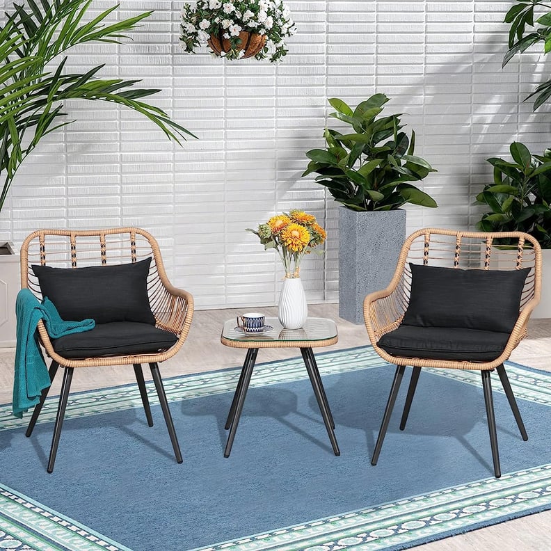 Most Comfortable Boho Patio Bistro Set